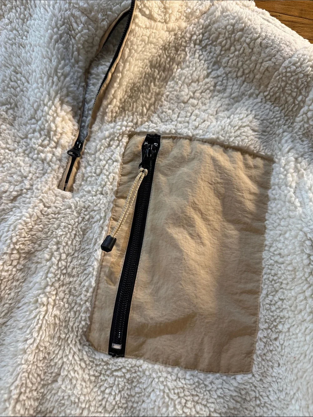 Pacsun Fleece Pullover Jacket Sz Small (g19)